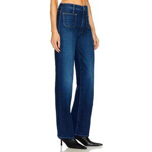 NWT Mother Patch Rambler Zip Sneak in These Boots Are Made For Walking Jeans 28